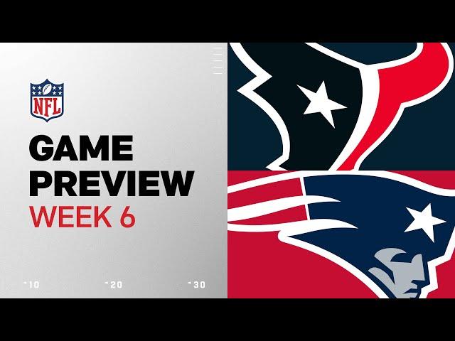 Houston Texans vs. New England Patriots | 2024 Week 6 Game Preview