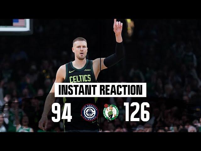 INSTANT REACTION: The return of Kristaps Porzingis helps boost the Celtics in win over Clippers