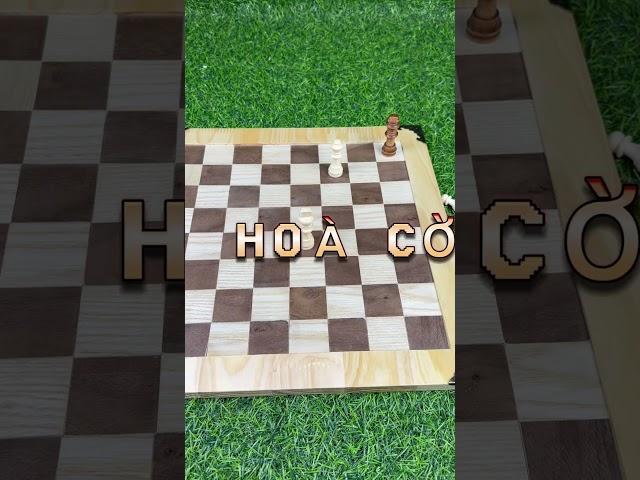 Tình huống hoà cờ khó hiểu và gây tranh cãi nhiều nhất #benrikids #boardgames #chess #covua