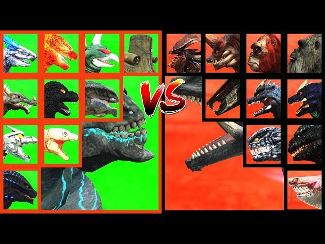 KAIJU TOURNAMENT: Godzilla + Shimo X Kong 2024 + Skar King in ARBS