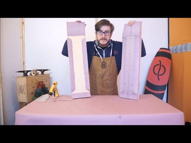 Easy, Inexpensive, DIY Skateboard - Part 1: Making the Mold