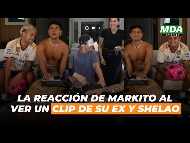 La REACCIÓN de MARKITO NAVAJA al ver un VIDEO de su EX con SHELAO: “Silencio incómodo”