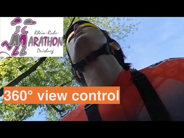 Duisburg Rhein Ruhr Marathon Inline skate 2019: 360° all-round view