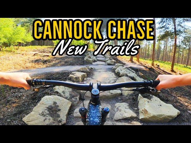 Cannock Chase New Mountain Bike Trails (Perry’s Trail =Blue)