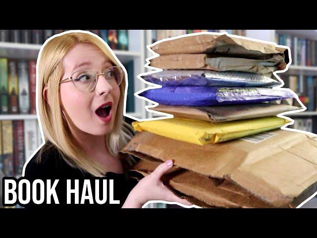 OPENING 10 PACKAGES | Book Haul Unboxing