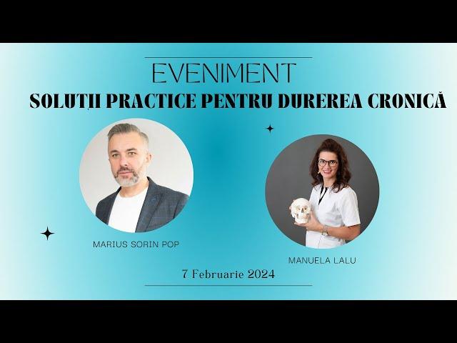 Soluții practice pentru durerea cronică - Eveniment Hyperbarium