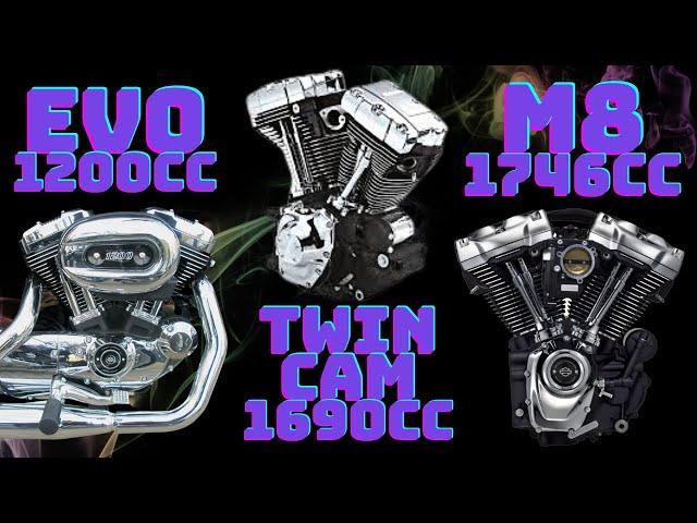 EXHAUST SOUNDS from 3 Different Harley Engines - WHICH SOUNDS BEST?