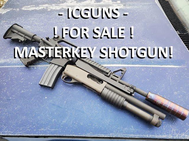 SUPPRESSED FULL AUTO M4 WITH MASTERKEY SHOTGUN 5.56 + 12GA = ULTIMATE DOUBLE BARREL! (FOR SALE!!)