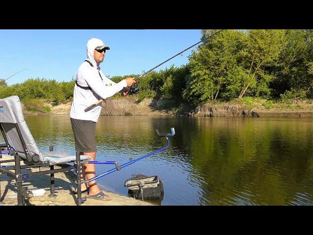 Great spot for fishing. Feeder on the Desna.