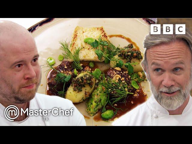 Lemon Glazed Turbot with Pork Cheek Amazes Judges! | MasterChef: The Professionals | MasterChef UK