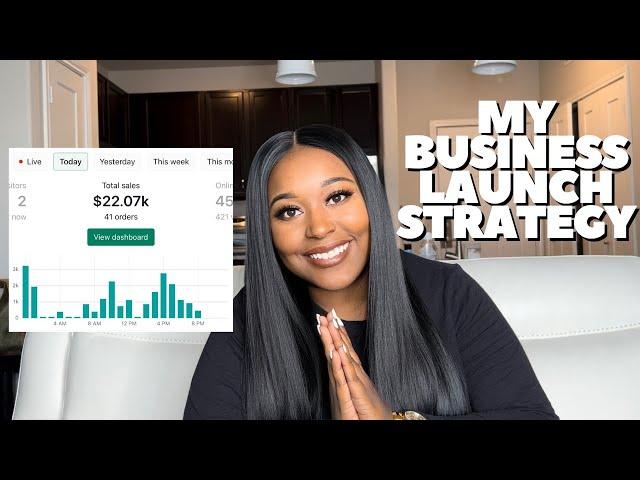 22k in 1 day | My Business Launch Strategy: Tips To Successfully Launch Your Business