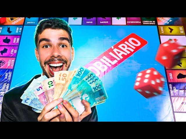 Giant MONOPOLY with REAL MONEY