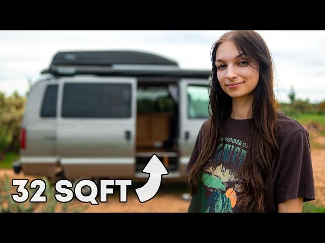 She Found Freedom With Less - Her Micro Camper Van