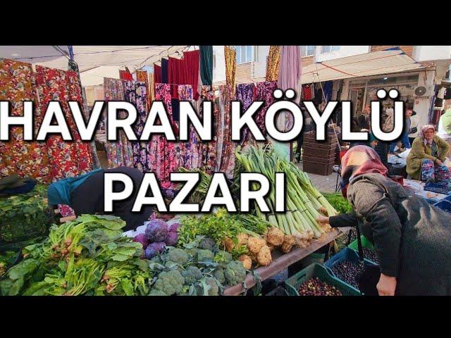 Balıkesir, Havran Köylü Pazarı  - 21 Aralık 2024 - #turkey #bazaar #viralvideo #keşfet