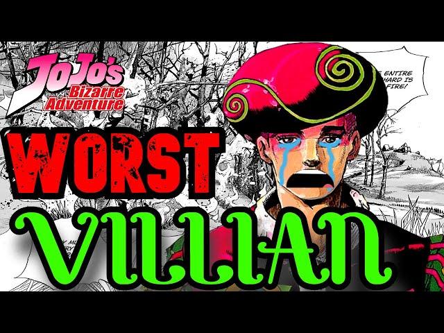 The WORST Villian in JoJo history...