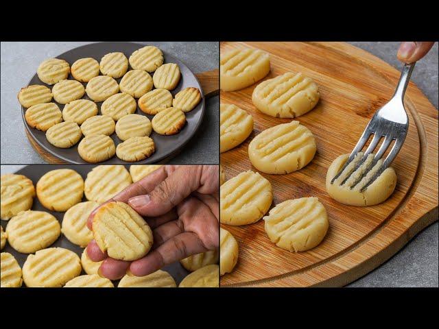 This Biscuits Tastes Better Than Bakery! Homemade Delicious Cookies Recipe | Teatime Biscuits Recipe