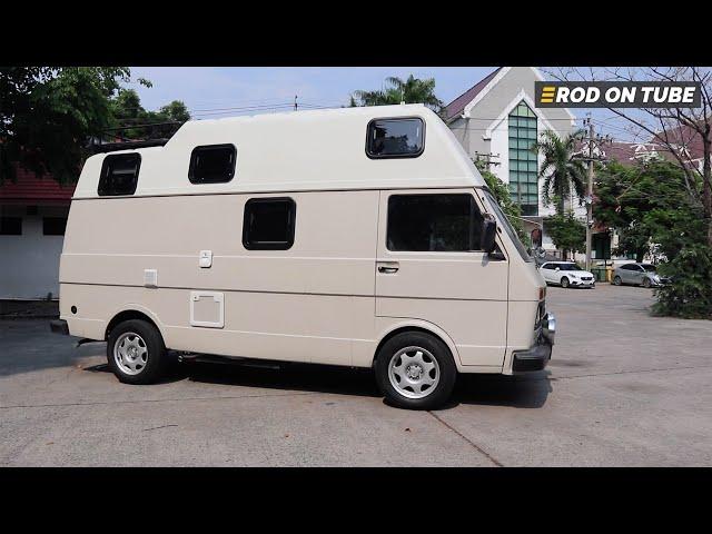 Camper Van บิ๊กไซส์ สบายเหมือนอยู่บ้าน Volkswagen LT28 High Roof 1 ห้องน้ำ 3 ที่นอน- Rod On Tube