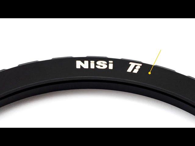 NiSi Ti Pro Titanium Step Up Rings