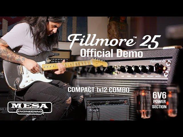 MESA/Boogie Fillmore™ 25 Official Demo