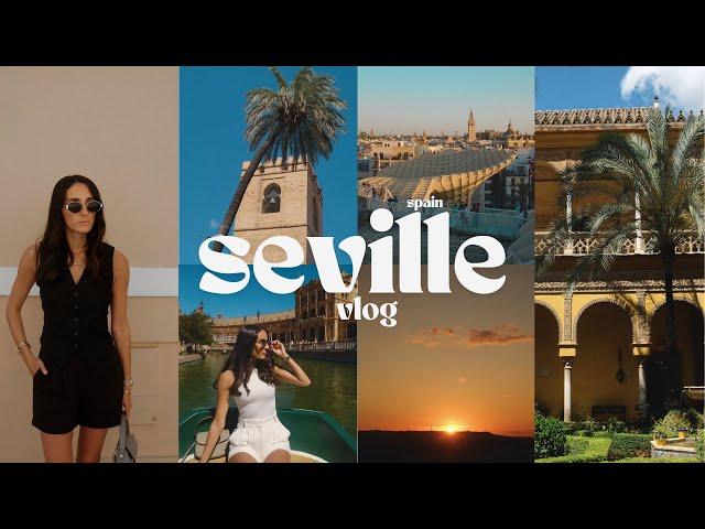 SEVILLE VLOG  CITY BREAK IN SEVILLA, SPAIN | couple trip | tapas, best coffee spots, travel guide