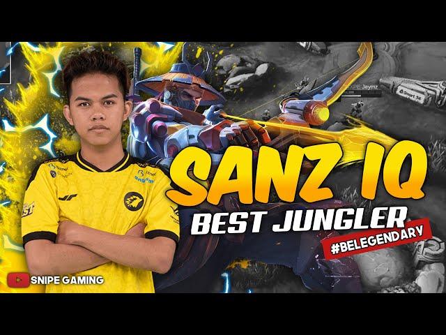 SANZ IQ : BEST PLAYS OF SANZ FROM MPL INVITATIONAL 2021 | BEST JUNGLER ON M3?