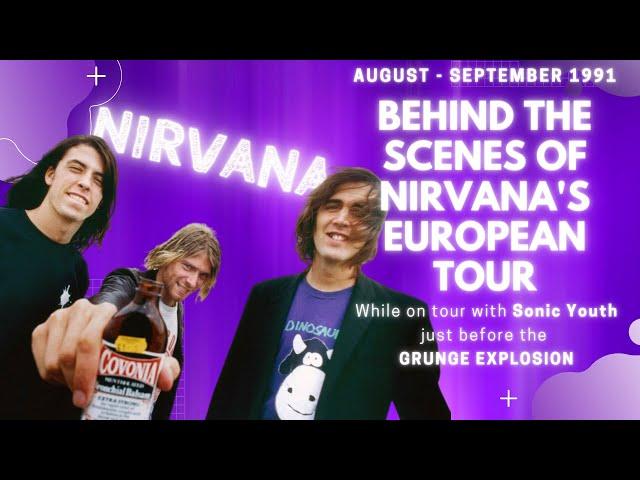 Behind the Scenes: Nirvana's Tour Just Before the Grunge Explosion