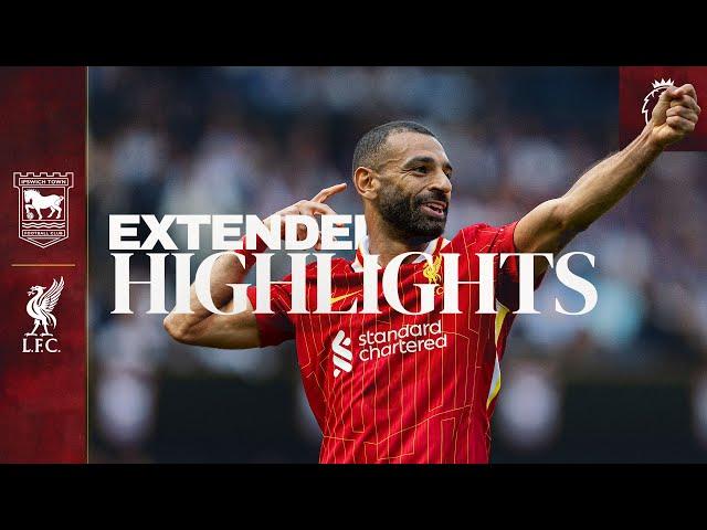 Extended Highlights: Ipswich Town 0-2 Liverpool | Jota & Salah start Slot era with a win