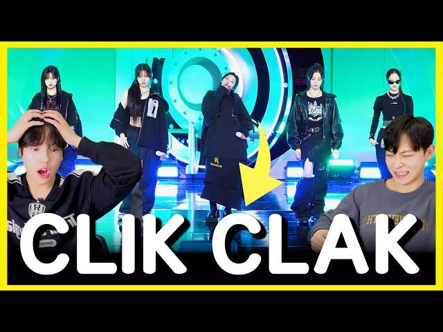 Korean react BABYMONSTER - 'CLIK CLAK' inkigayo  