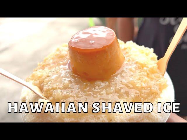 Eating Incredible Shave Ice at Oahu’s Ice Garden