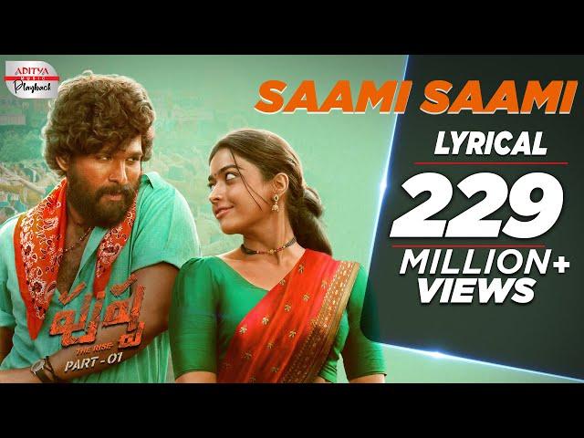 Saami Saami Full Song (Telugu) | Pushpa  | Allu Arjun, Rashmika | DSP | Mounika Yadav | Sukumar