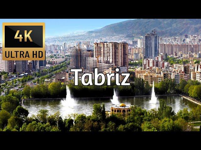  TABRIZ, IRAN [4K] Drone Tour - Best Drone Compilation - Trips On Couch