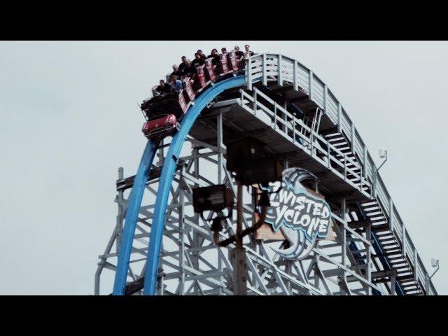 Twisted Cyclone  Review Six Flags Over Georgia RMC Hybrid