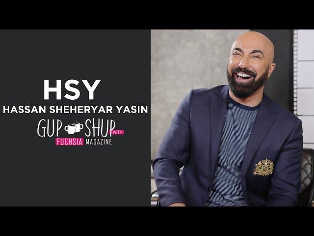 Hassan Sheheryar Yasin | HSY | Master Mangshi from Ishrat Made In China | Gup Shup with FUCHSIA