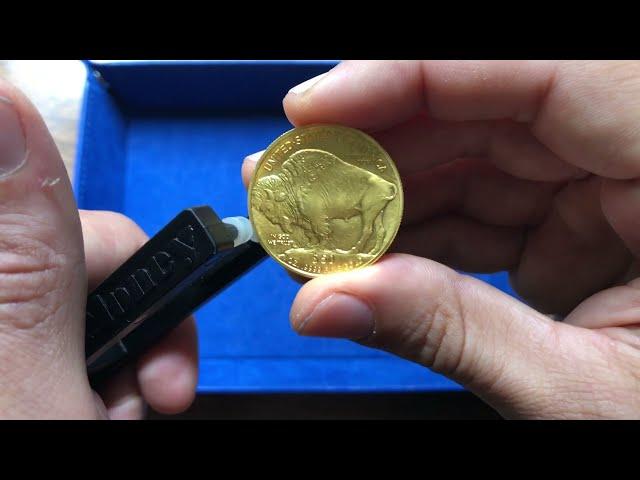 Ping Test - 24k Gold Buffalo vs 22k Gold Eagle - Better Sound!