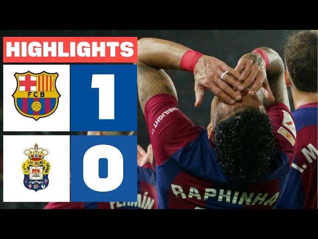 FC BARCELONA 1 - 0 UD LAS PALMAS | HIGHLIGHTS LALIGA EA SPORTS