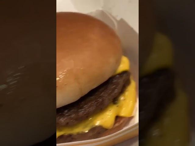 Large Size Triple Cheese Burger - So small :(