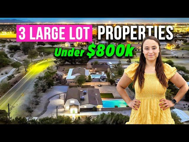 Las Vegas Large Lot Homes Under $800,000