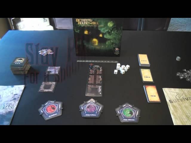 Drakkenstrike's Betrayal at House on the Hill Components Breakdown Video Review in HD