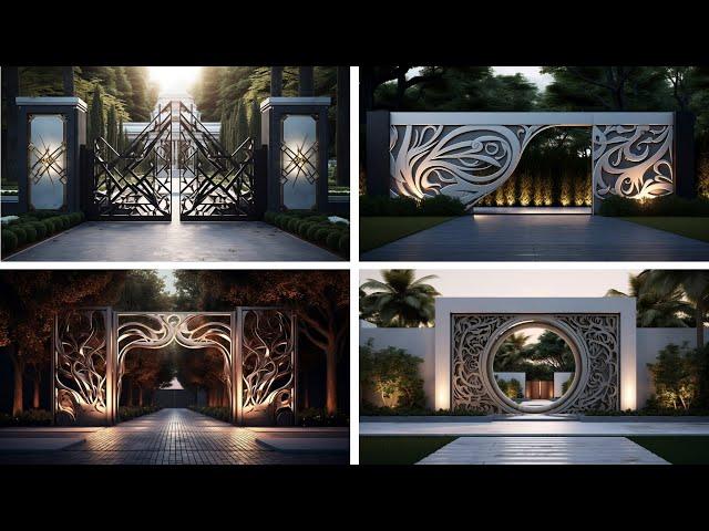 The Latest Collection of Modern Architecture Gate Trends Design Ideas 2024