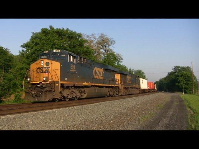 CSX Tropicana Juice Trains on the NS Harrisburg Division