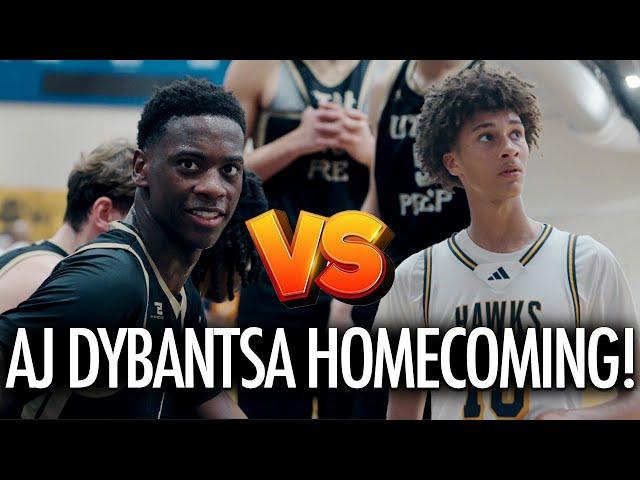 #1 AJ Dybantsa GOES NUTS in Homecoming Game in Boston!