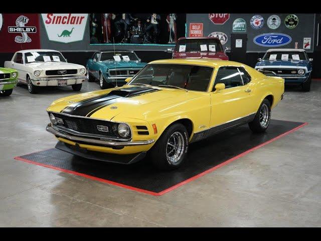 1970 FORD MUSTANG MACH 1