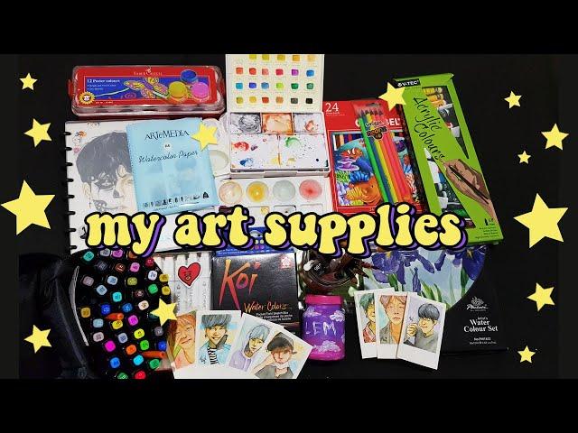 My Art Supplies Collection | indonesia | virakkuma