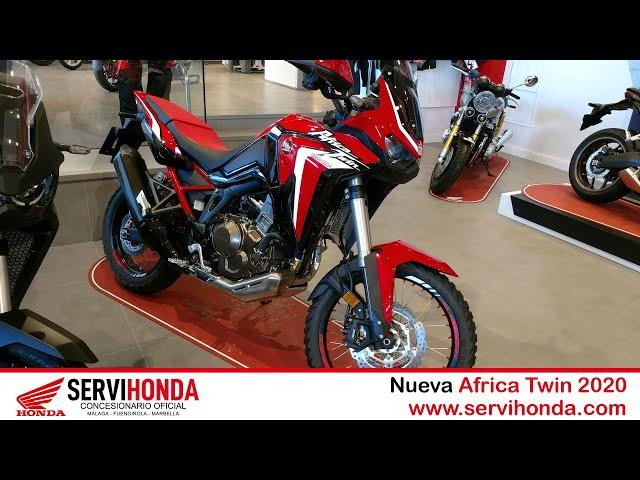 África Twin 2020 1100 Roja, Negra y Blanca en Servihonda