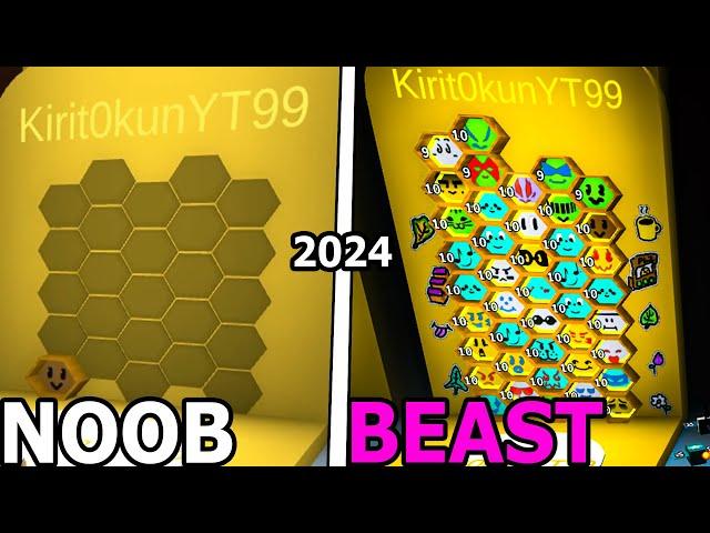 Noob to Beast in Bee Swarm Simulator - Season 1