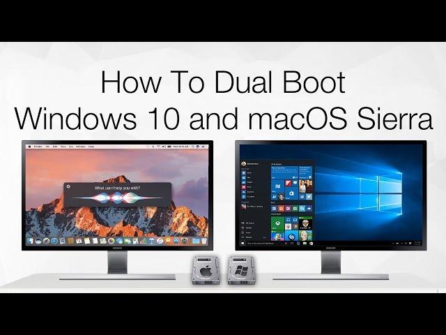 How to Dual Boot Windows 10 and macOS Sierra on PC | Hackintosh | Step By Step