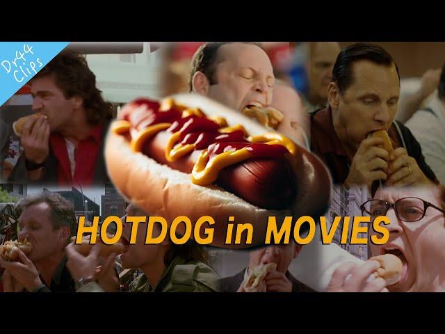 HOTDOG in MOVIES Hotdog Eating Scenes Compilation From 16Movies.