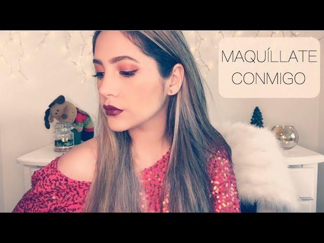 MAQUÍLLATE CONMIGO | Para cena navideña.