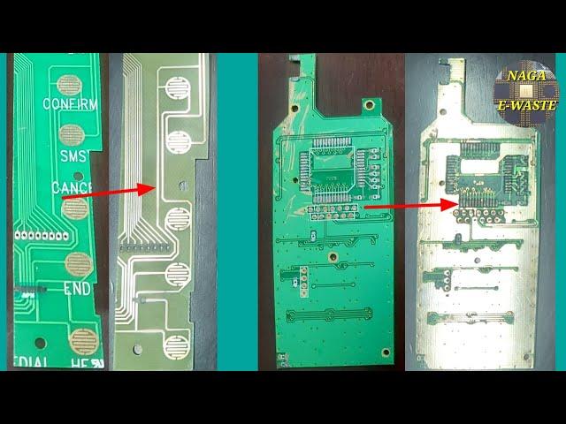 Best way to remove green solder mask from PCB board@naga e-waste.