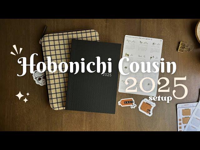 Maximize Productivity | My Step-by-Step Hobonichi Cousin Setup for 2025!